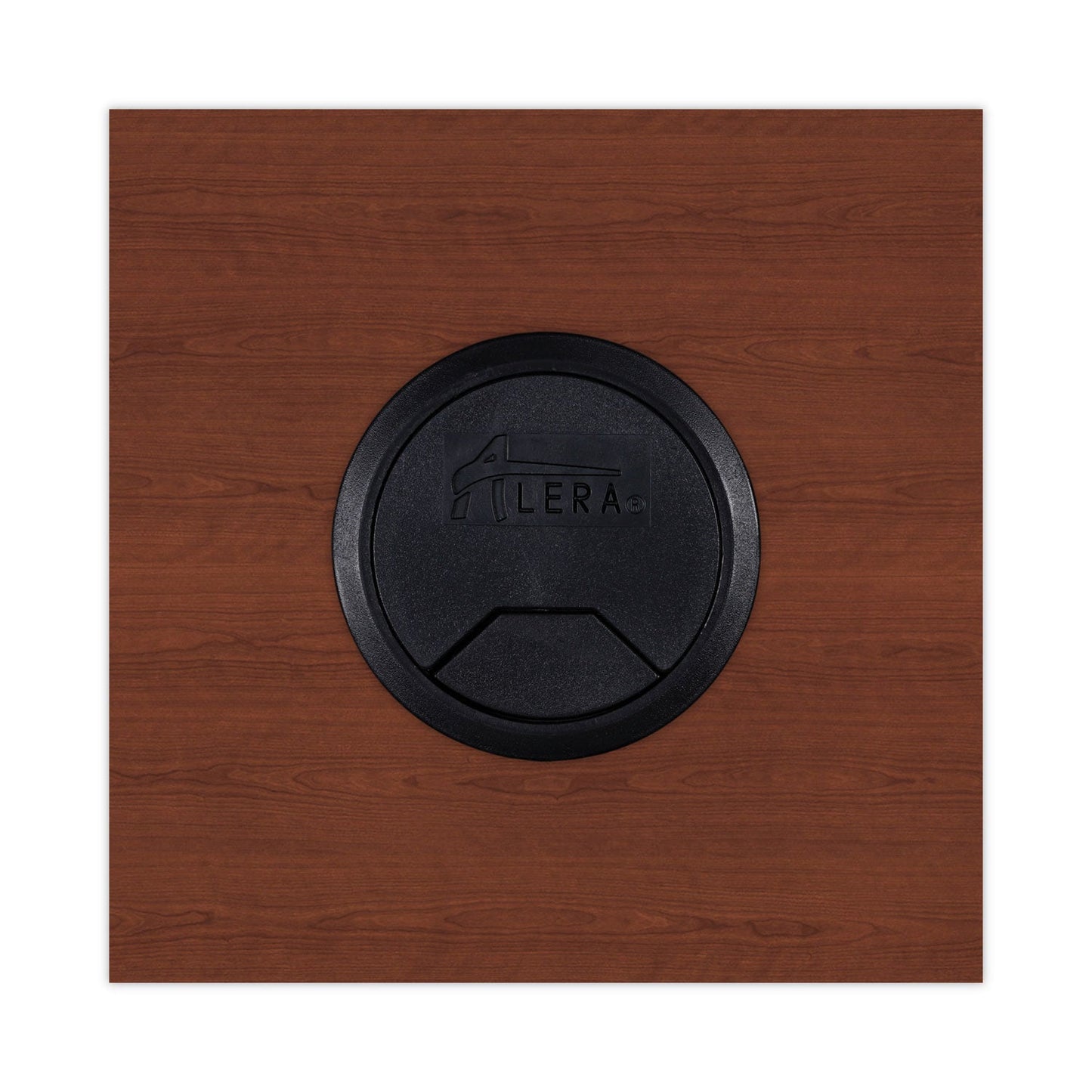 Alera Valencia Series Reversible Return/Bridge Shell, 42w x 23.63d x 29.5h, Medium Cherry