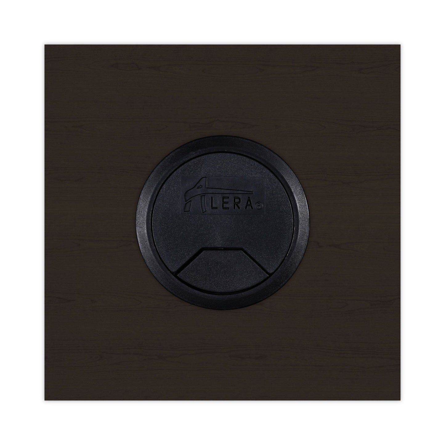 Alera Valencia Series Reversible Return/Bridge Shell, 47.25w x 23.63d x 29.5h, Espresso