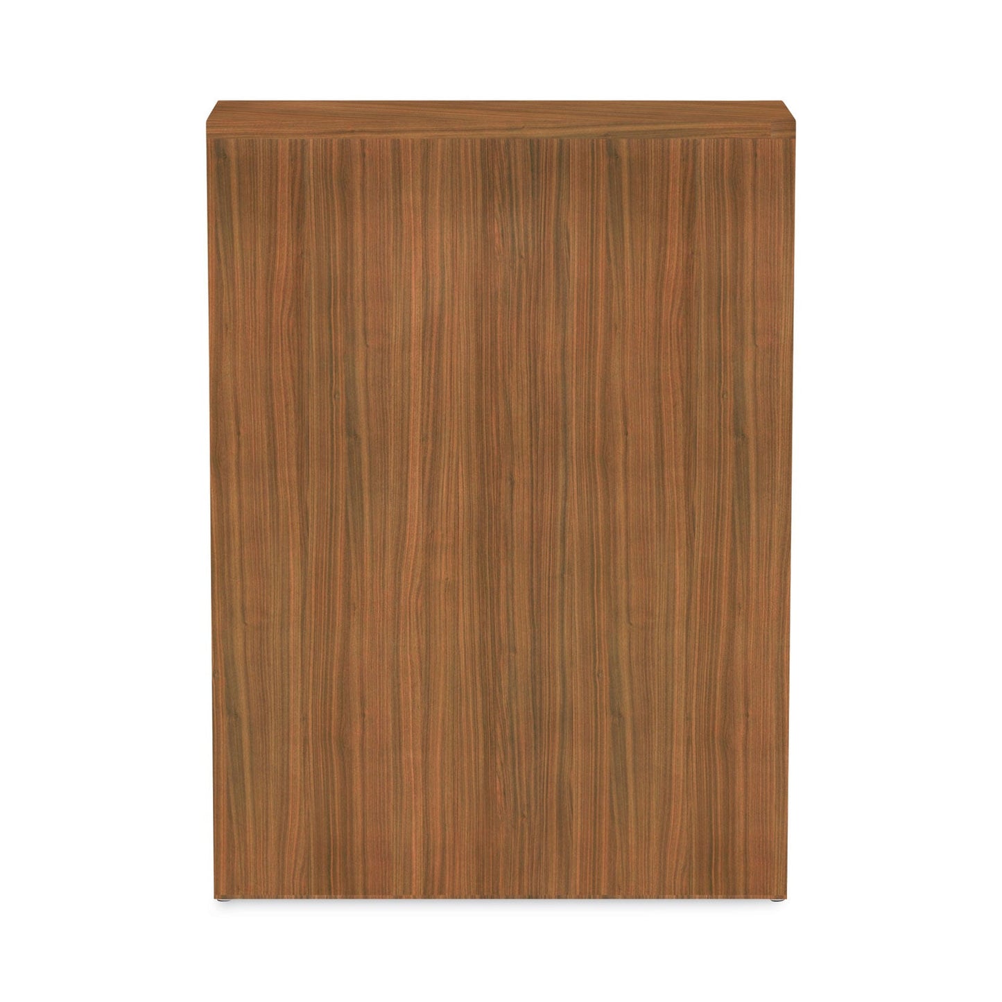 Alera Valencia Series Bookcase, Three-Shelf, 31.75w x 14d x 39.38h, Modern Walnut