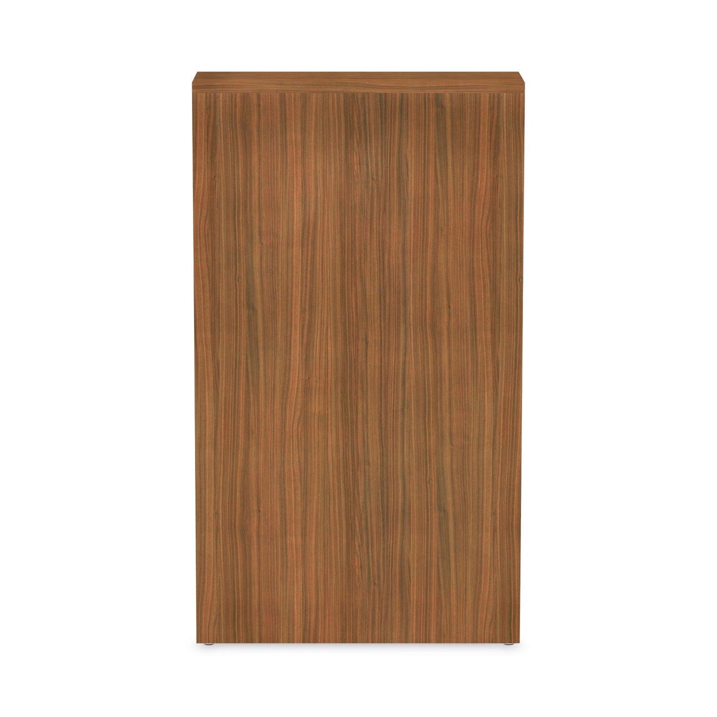 Alera Valencia Series Bookcase, Four-Shelf, 31.75w x 14d x 54.88h, Modern Walnut