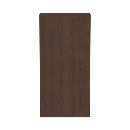 Alera Valencia Series Bookcase, Five-Shelf, 31.75w x 14d x 64.75h, Espresso