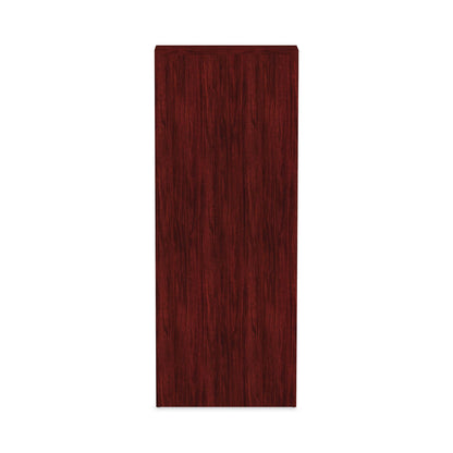 Alera Valencia Series Bookcase, Six-Shelf, 31.75w x 14d x 80.25h, Mahogany
