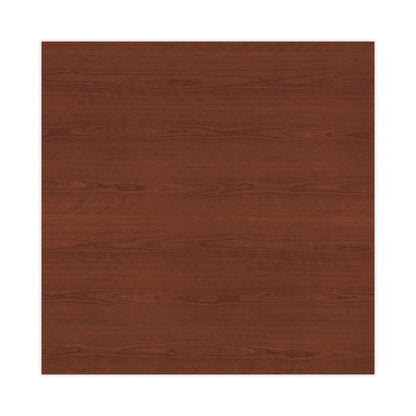 Alera Valencia Series Hutch with Doors, 4 Compartments, 58.88w x 15d x 35.38h, Medium Cherry