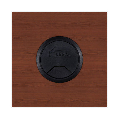 Alera Valencia Series Reversible Return/Bridge Shell, 35w x 23.63d x 29.5h, Medium Cherry
