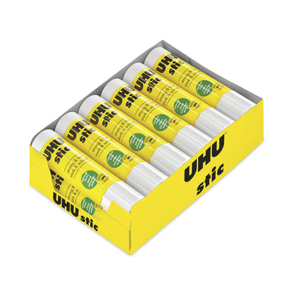 UHU Stic Permanent Glue Stick, 0.74 oz, Dries Clear