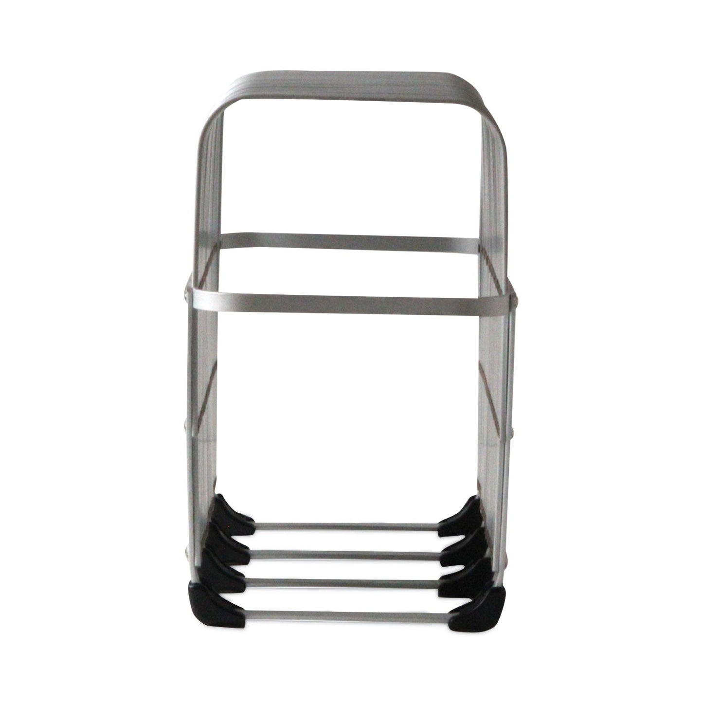 LEE Flexifile Expandable Collator to Organizer, 24 Sections, Letter to Legal Size Files, 6.5" x 10.25" x 10.5", Silver