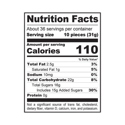Tootsie Roll Midgees, Original, 38.8 oz Bag, 360 Pieces