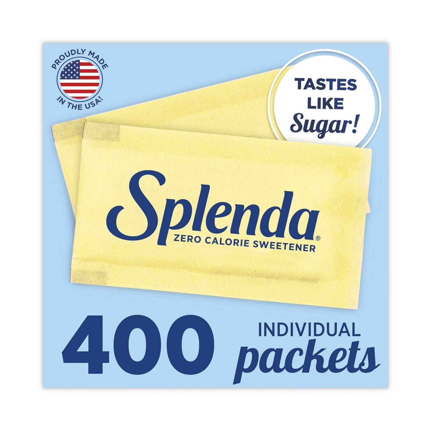 Splenda No Calorie Sweetener Packets, 400/Box