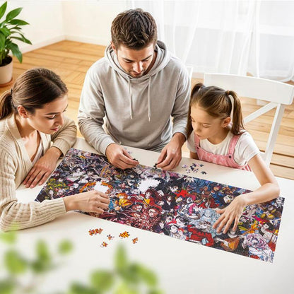 Anime Demon Slayer Puzzle 1000 Pcs 35.4Inch*11.7Inch