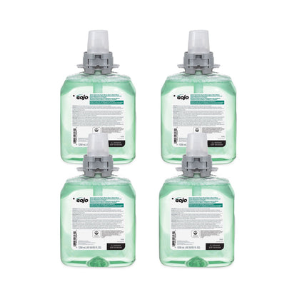 GOJO Green Certified Foam Hair and Body Wash, Cucumber Melon, 1,250 mL Refill, 4/Carton