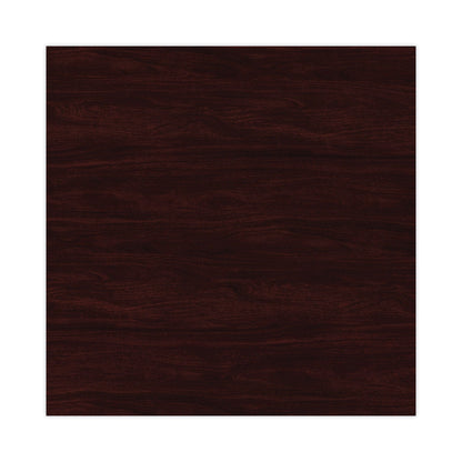 Alera Valencia Series Full Pedestal File, Left or Right, 2 Legal/Letter-Size File Drawers, Mahogany, 15.63" x 20.5" x 28.5"