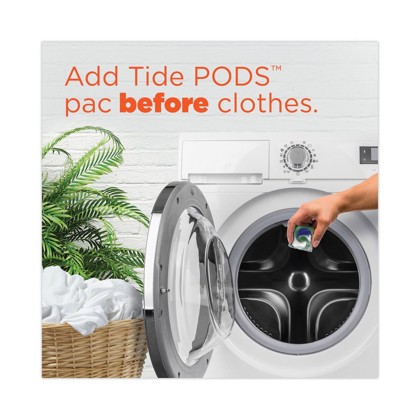 Tide Pods, Spring Meadow, 81 Pods/Tub, 4 Tubs/Carton