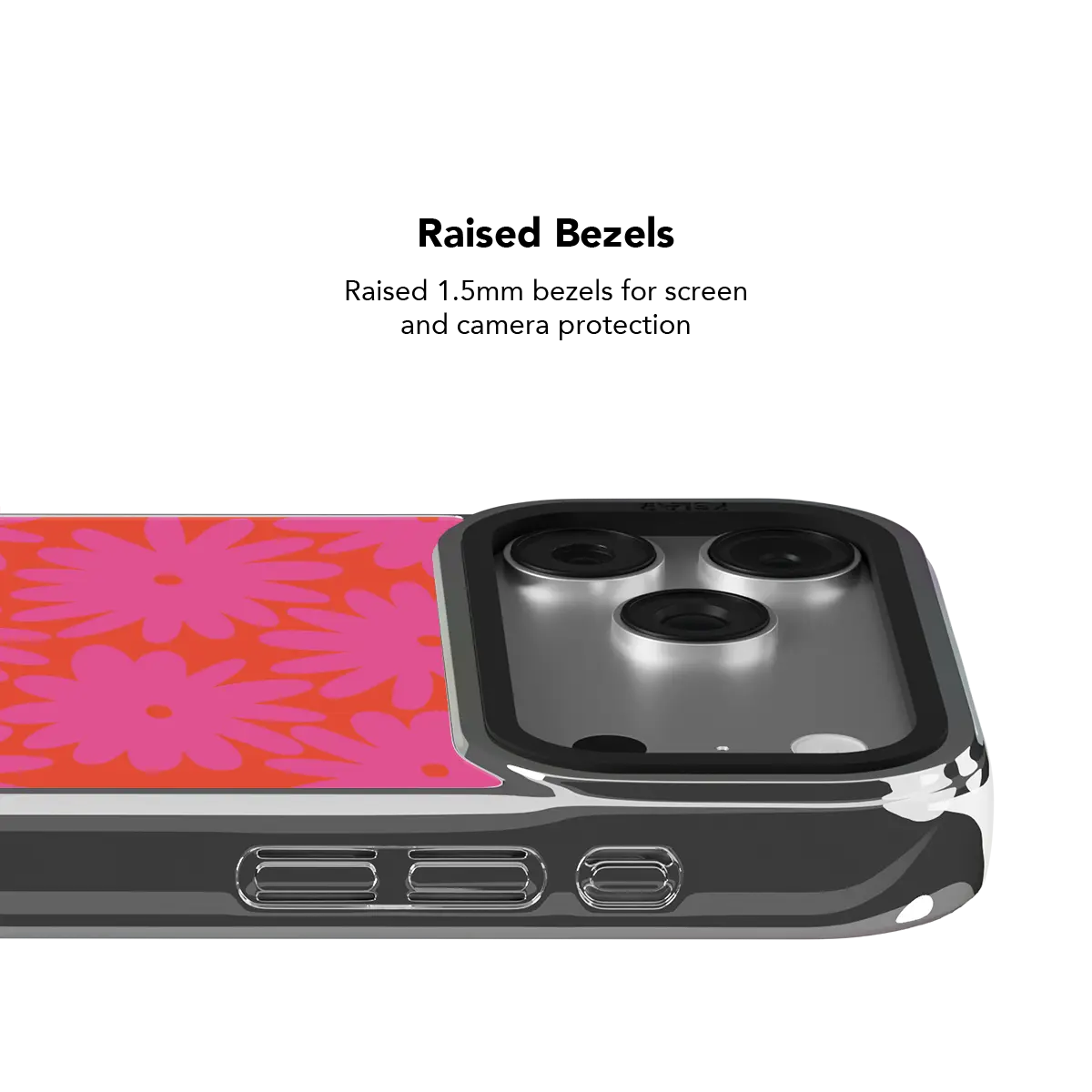 Sunflare Daisy | Pink Daisy Floral iPhone Case