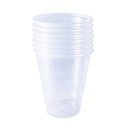 SupplyCaddy Translucent Cold Cups, 12 oz, Clear, 2,000/Carton