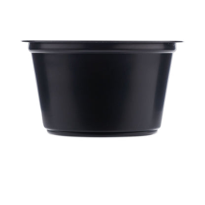 SupplyCaddy Portion Cups, 2 oz, Black, 2,500/Carton