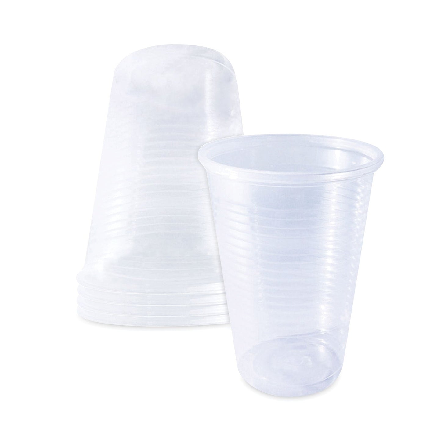 SupplyCaddy PET Cold Cups, 12 oz, Clear, 1,000/Carton