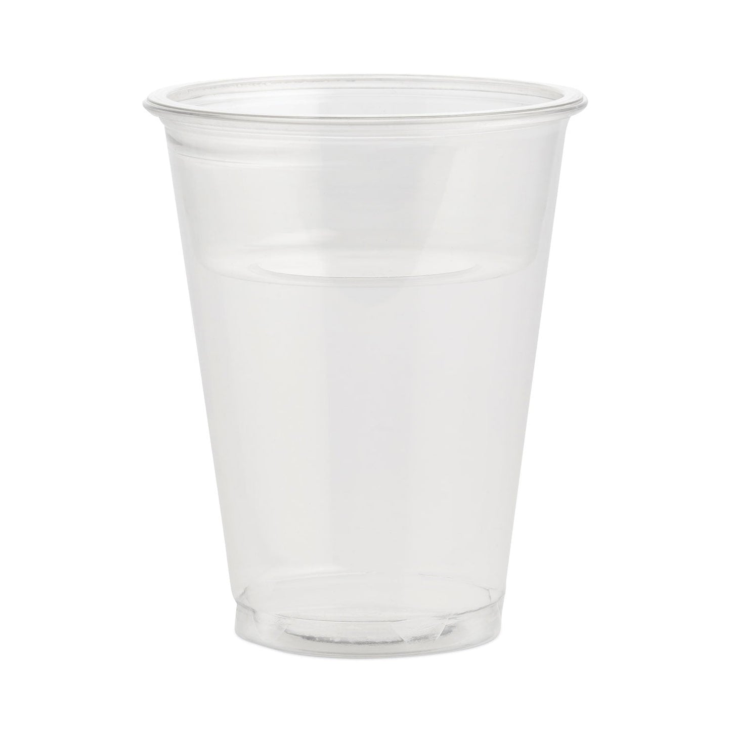 SupplyCaddy PET Cold Cups, 12 oz, Clear, 1,000/Carton