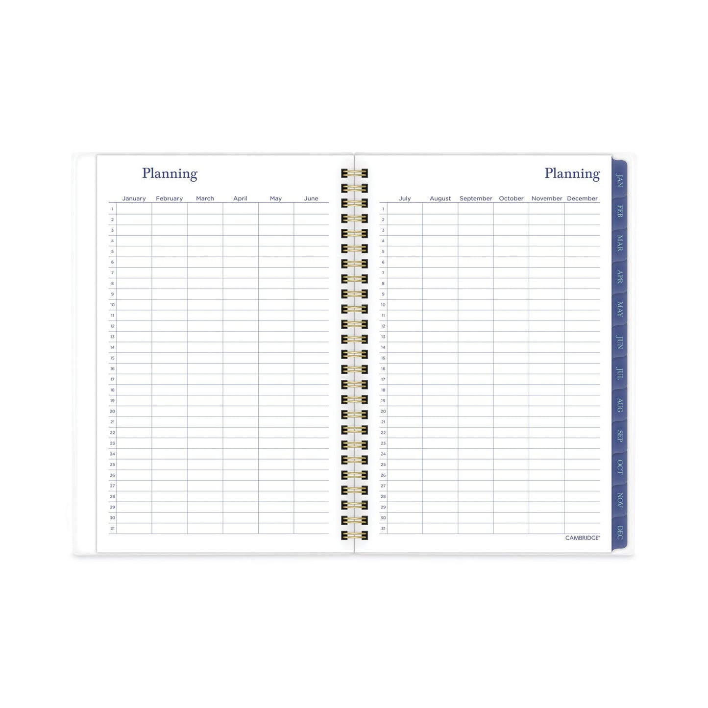 Cambridge Precious Weekly/Monthly Planner, Precious Floral Artwork, 8.5 x 5.5, Blue/Green/Pink Cover, 12-Month (Jan to Dec): 2023