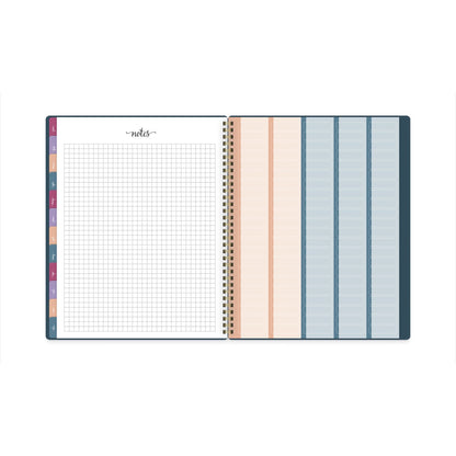 AT-A-GLANCE Harmony Weekly/Monthly Poly Planner, 11 x 8.5, Teal Cover, 13-Month (Jan to Jan): 2023 to 2024