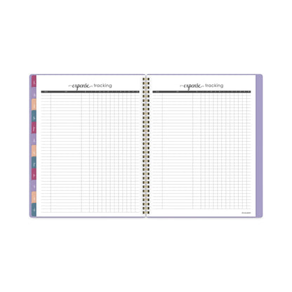 AT-A-GLANCE Harmony Weekly/Monthly Poly Planner, 11 x 8.5, Lilac Cover, 13-Month (Jan to Jan): 2023 to 2024