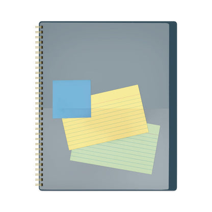 AT-A-GLANCE Harmony Weekly/Monthly Poly Planner, 11 x 8.5, Teal Cover, 13-Month (Jan to Jan): 2023 to 2024