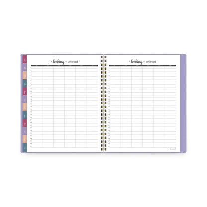 AT-A-GLANCE Harmony Weekly/Monthly Poly Planner, 8.75 x 7, Lilac Cover, 13-Month (Jan to Jan): 2023 to 2024
