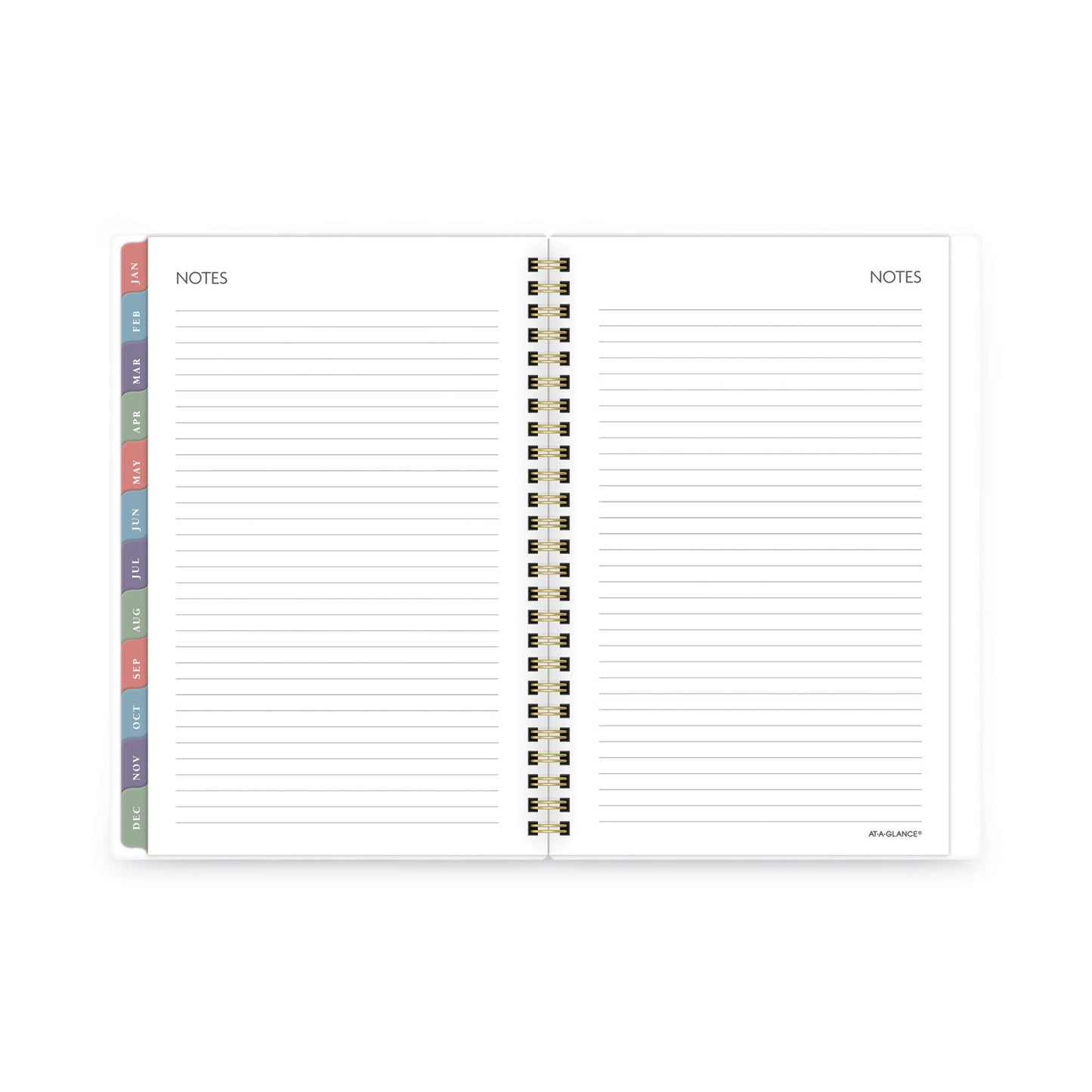 AT-A-GLANCE Badge Hand Drawn Geo Weekly/Monthly Planner, Badge Geo Artwork, 8.5x5.5, Blue/White Cover, 13-Month(Jan to Jan): 2023 to 2024