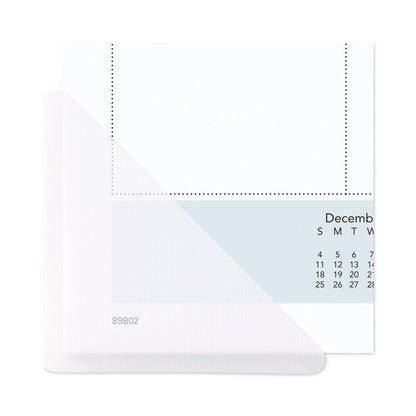 AT-A-GLANCE Landscape Panoramic Desk Pad, Landscapes Photography, 22 x 17, White Sheets, Clear Corners, 12-Month (Jan-Dec): 2023