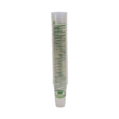 Eco-Products GreenStripe Renewable and Compostable Cold Cups, 20 oz, Clear, 50/Pack, 20 Packs/Carton