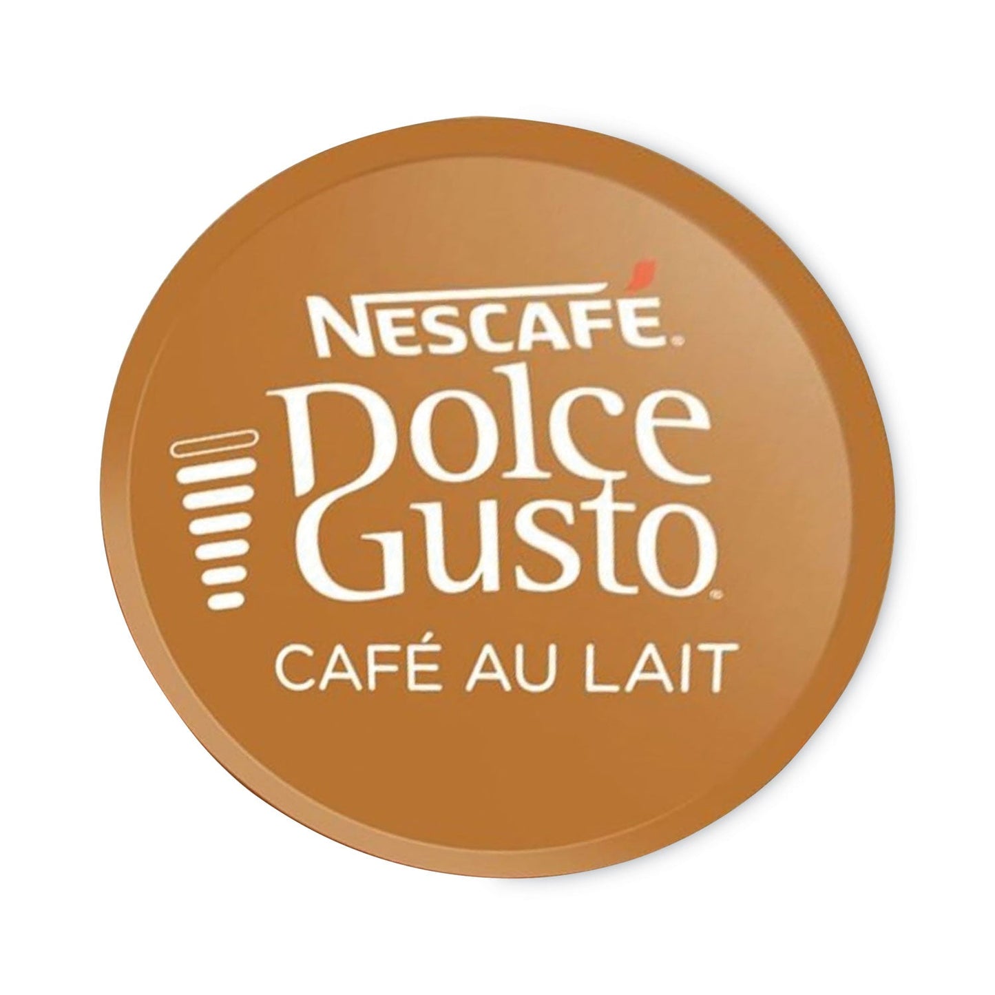 NESCAFÉ Capsules, Cafe Au Lait, 48/Carton