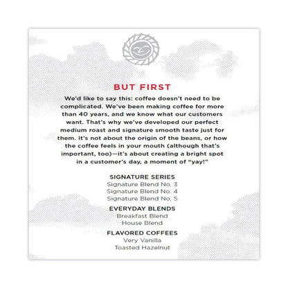 Seattle's Best Port Side Blend Whole Bean Coffee, Medium Roast, 12 oz Bag, 6/Carton