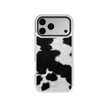 Cow Bell | Black & White iPhone Case