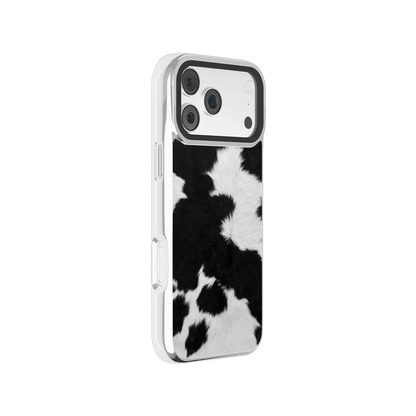 Cow Bell | Black & White iPhone Case