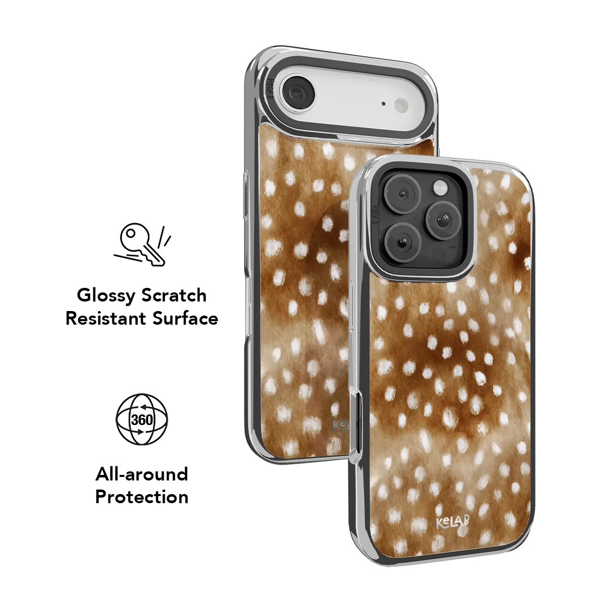 Doe Eyed Drift | Fawn Print iPhone Case