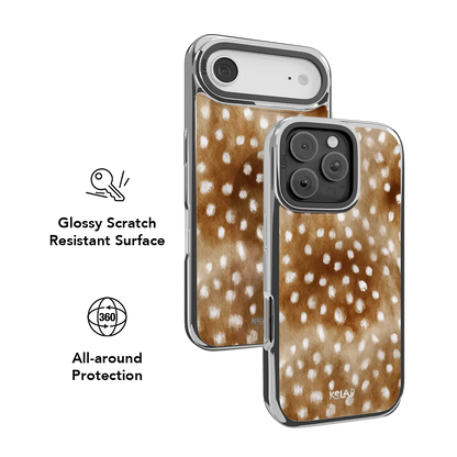 Doe Eyed Drift | Fawn Print iPhone Case
