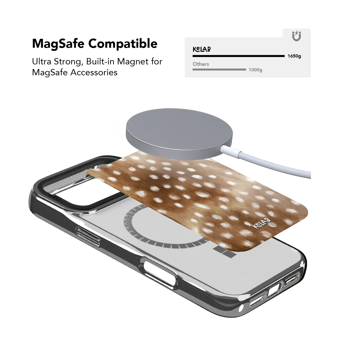 Doe Eyed Drift | Fawn Print iPhone Case