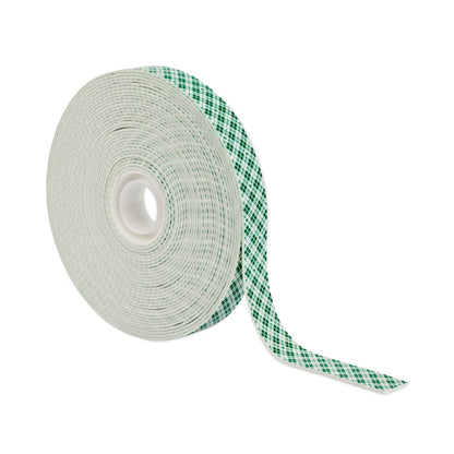 Scotch Permanent High-Density Foam Mounting Tape, Holds Up to 2 lbs, 0.75 x 350, White