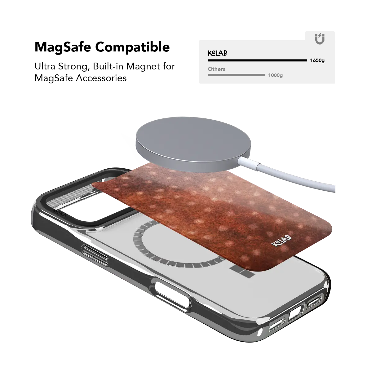 Midnight Fawn | Burnt Orange iPhone Case