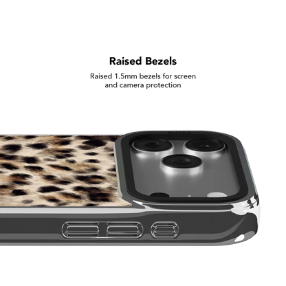 Arctic Aristocrat | Cheetah Print iPhone Case