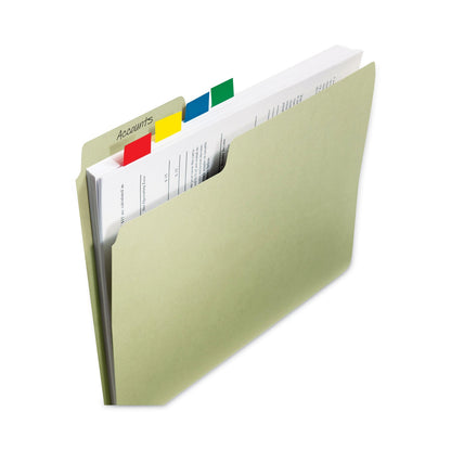 Post-it Page Flag Value Pack, Assorted, 200 1" Flags + Highlighter with 50 0.5" Flags