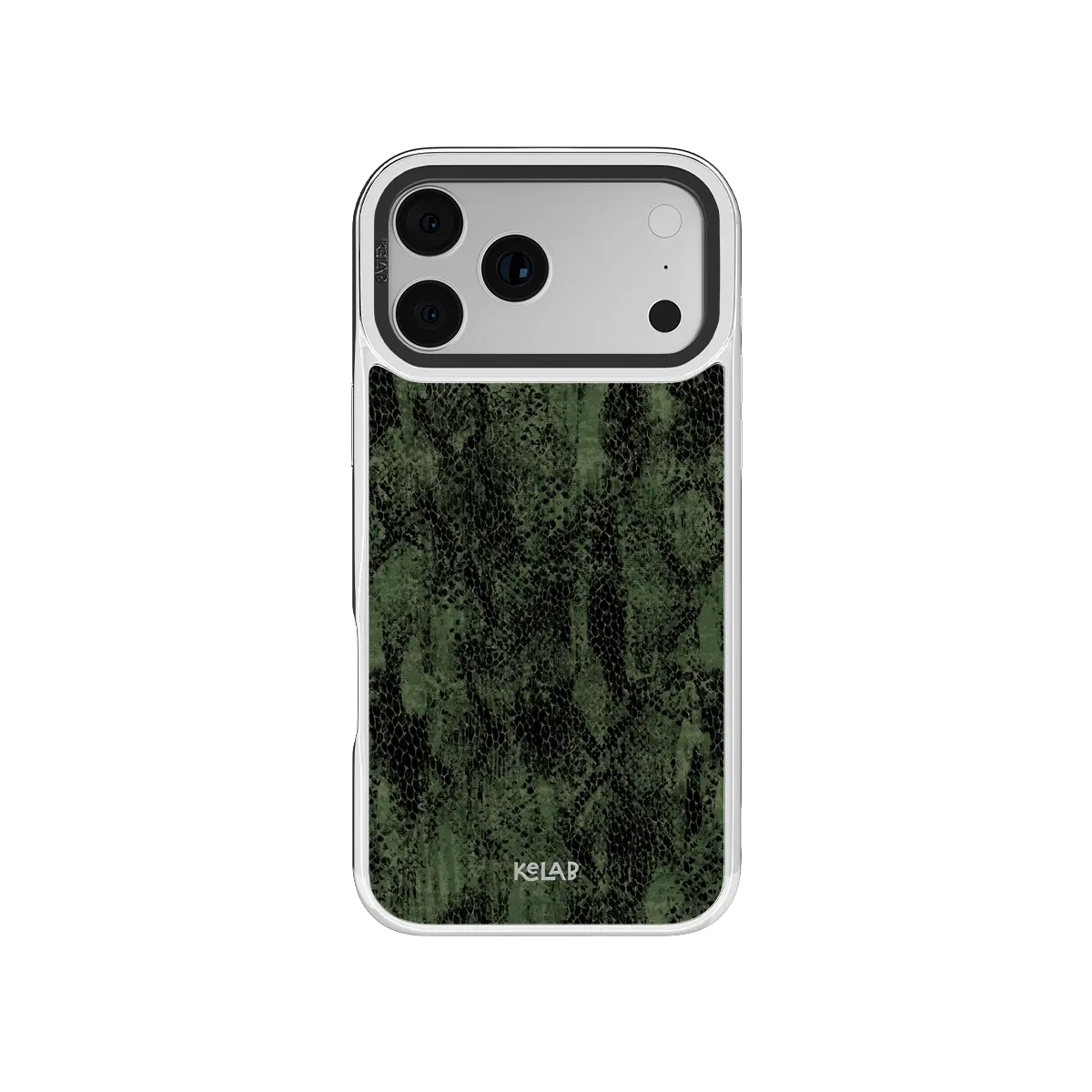 Emerald Python | Olive Snakeskin iPhone Case