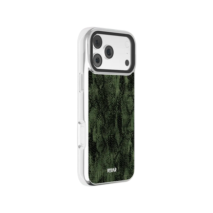 Emerald Python | Olive Snakeskin iPhone Case