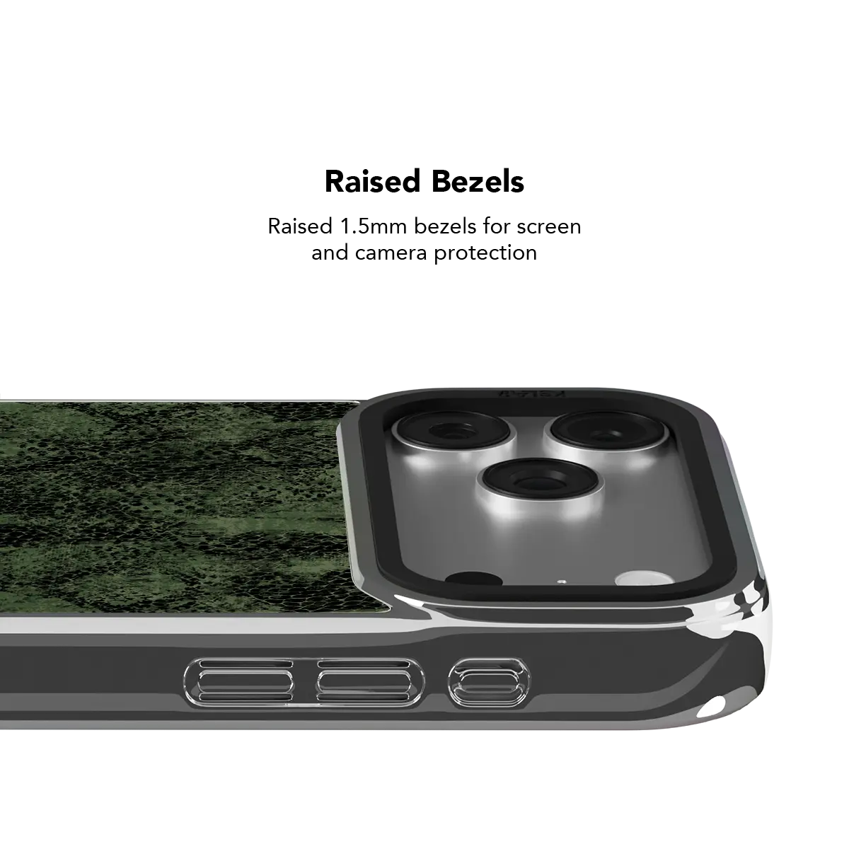 Emerald Python | Olive Snakeskin iPhone Case