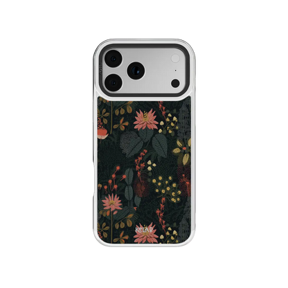 Starlit Botanica | Dark Academia Floral iPhone Case
