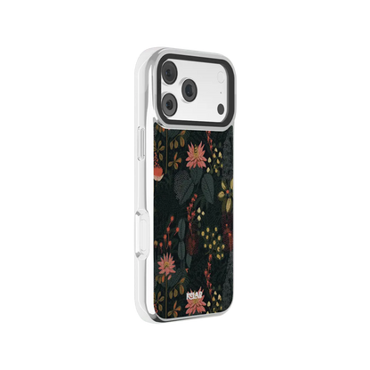 Starlit Botanica | Dark Academia Floral iPhone Case