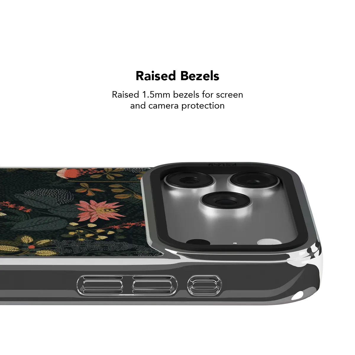 Starlit Botanica | Dark Academia Floral iPhone Case