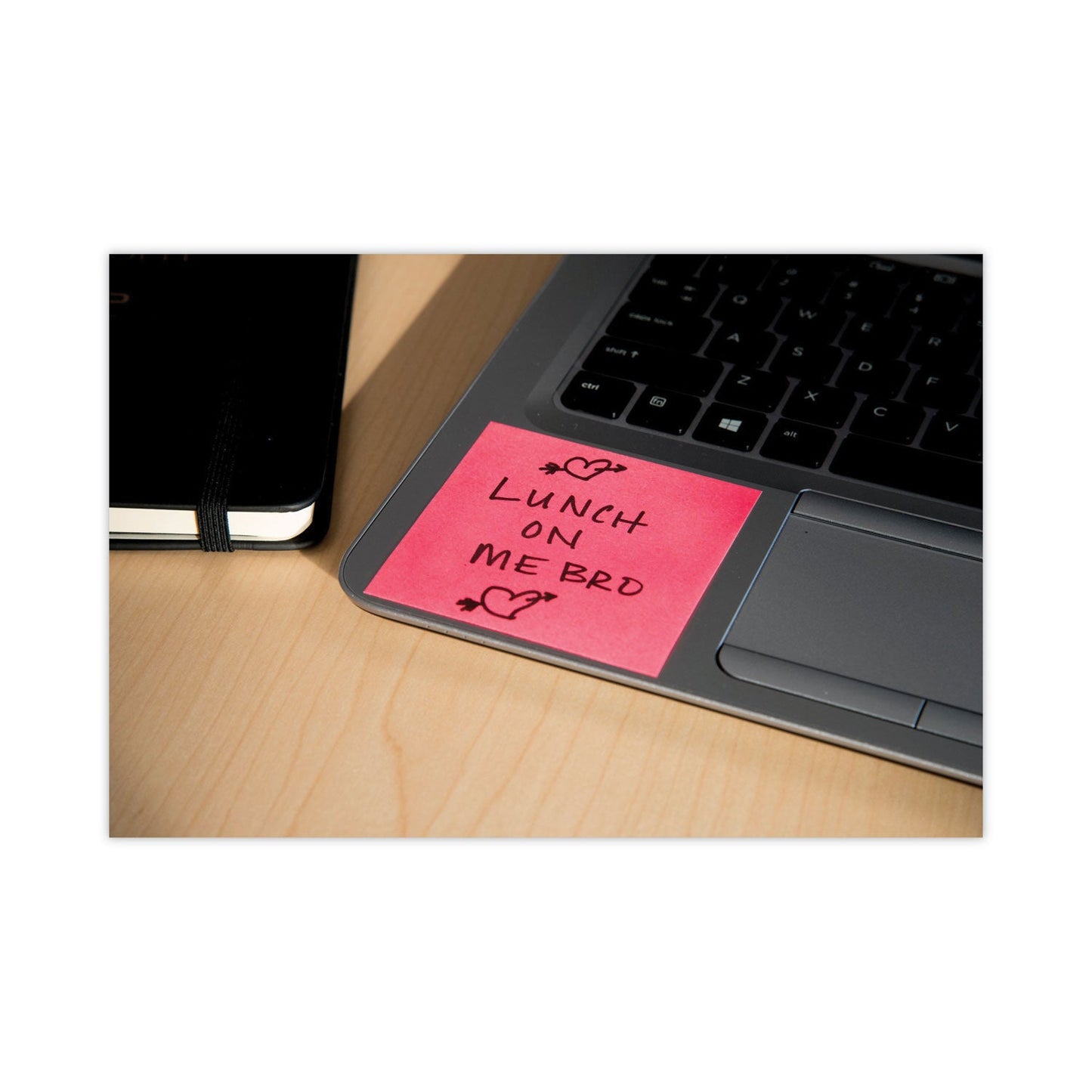 Post-it Original Pads in Poptimistic Collection Colors, 3" x 3", 100 Sheets/Pad, 5 Pads/Pack