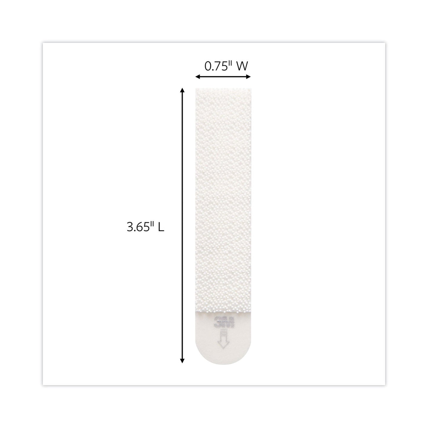 Command Picture Hanging Strips, Removable, Holds Up to 4 lbs per Pair, 0.5 x 3.63, White, 4 Pairs/Pack