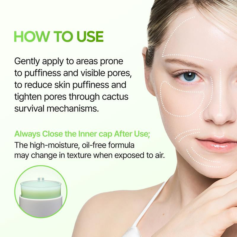 [Dr.Melaxin Official] CACTOX PORE RELIEF MULTI BALM with Cactus Cooling Reduce Puffiness & Pore Tightening for Visible Pore Care Skin Repair