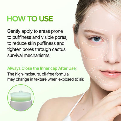 [Dr.Melaxin Official] CACTOX PORE RELIEF MULTI BALM with Cactus Cooling Reduce Puffiness & Pore Tightening for Visible Pore Care Skin Repair